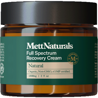 CBD Muscle Pain Cream - Peppermint & Natural