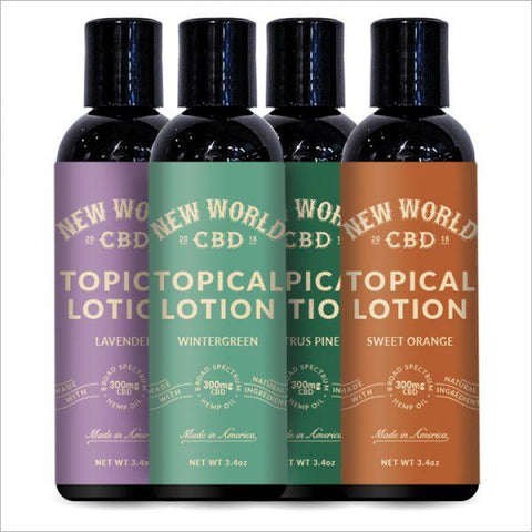 CBD Lotion 200mg & 300mg - 1.0oz/3.4oz