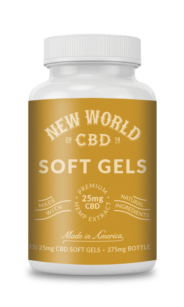 CBD 25mg Softgels