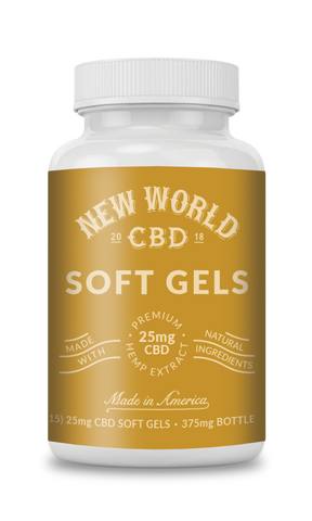 CBD 25mg Softgels