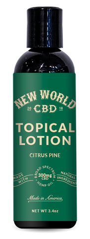 CBD Lotion 200mg & 300mg - 1.0oz/3.4oz