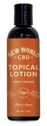 CBD Lotion 200mg & 300mg - 1.0oz/3.4oz