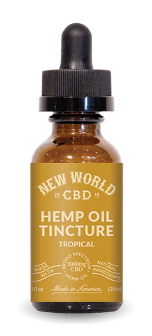 CBD Oil Tincture 500mg & 1000mg - 1.0oz